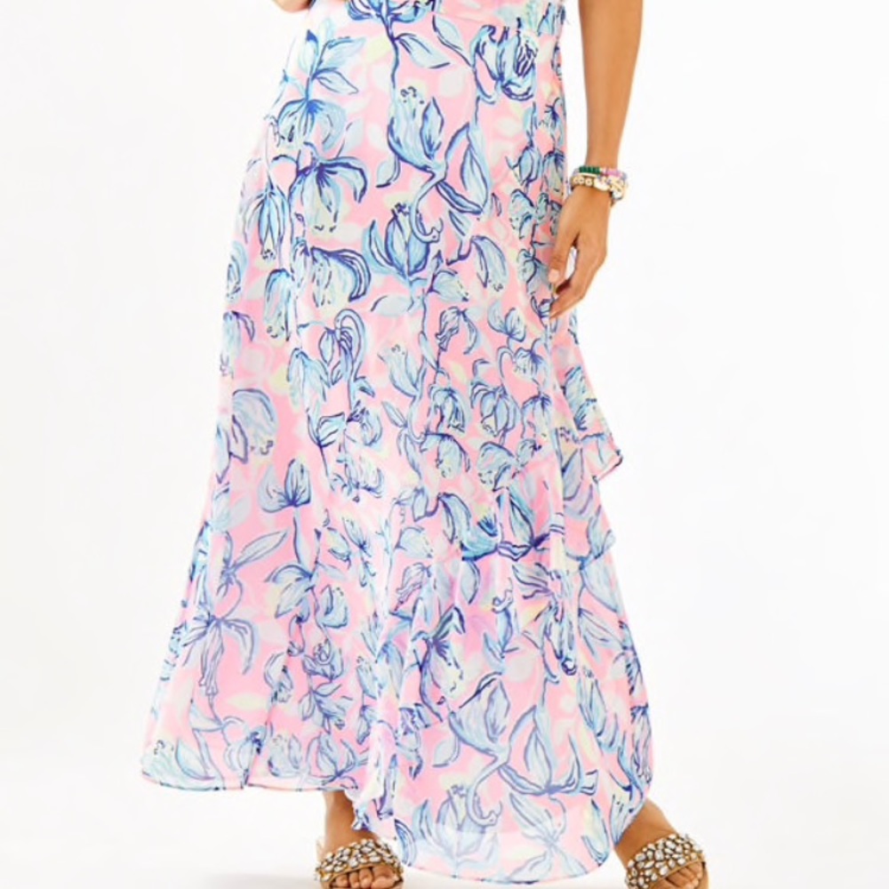 Lilly Pulitzer Agnes wrap skirt New with tags